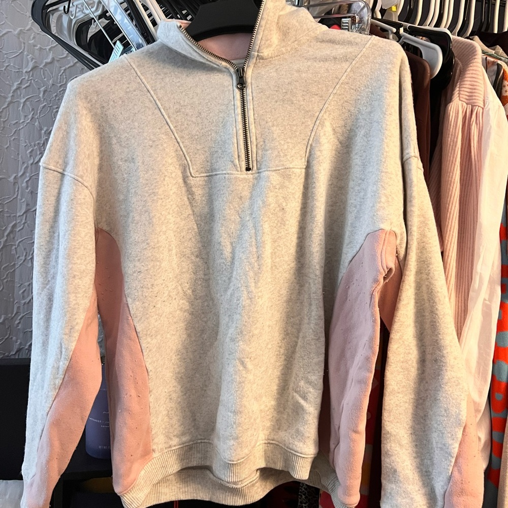 American eagle three quarter zip